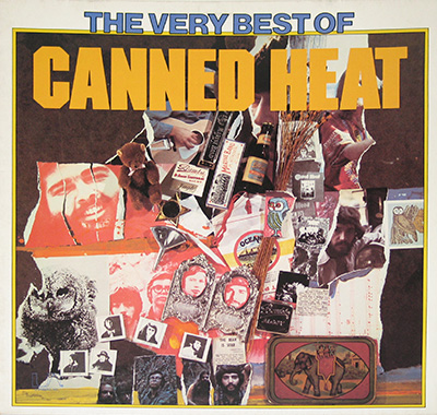 CANNED HEAT - The Very Best of Canned Heat album front cover vinyl record